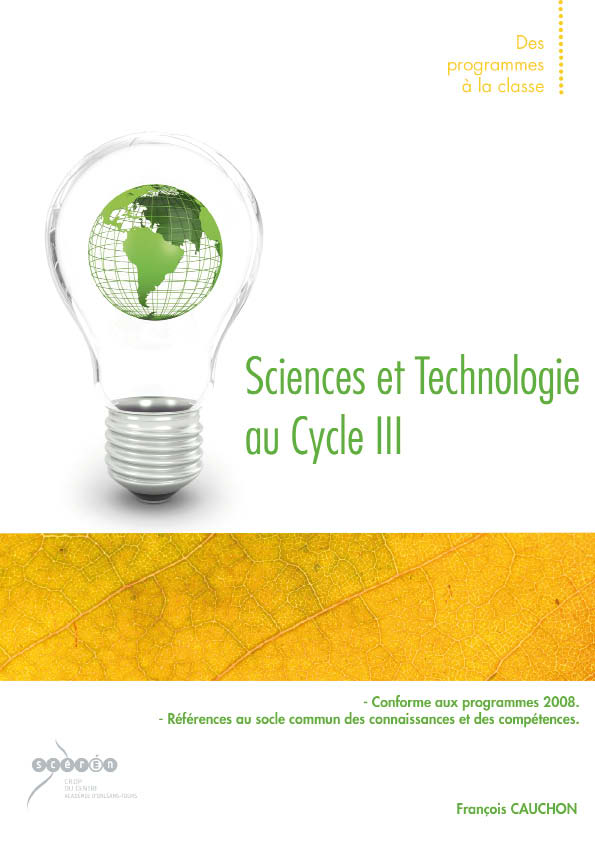 Sciences Et Technologie Au Cycle Iii Réseau Canopé