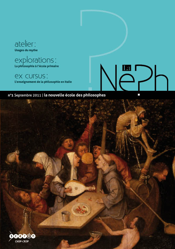 La NePh, la nouvelle école des philosophes