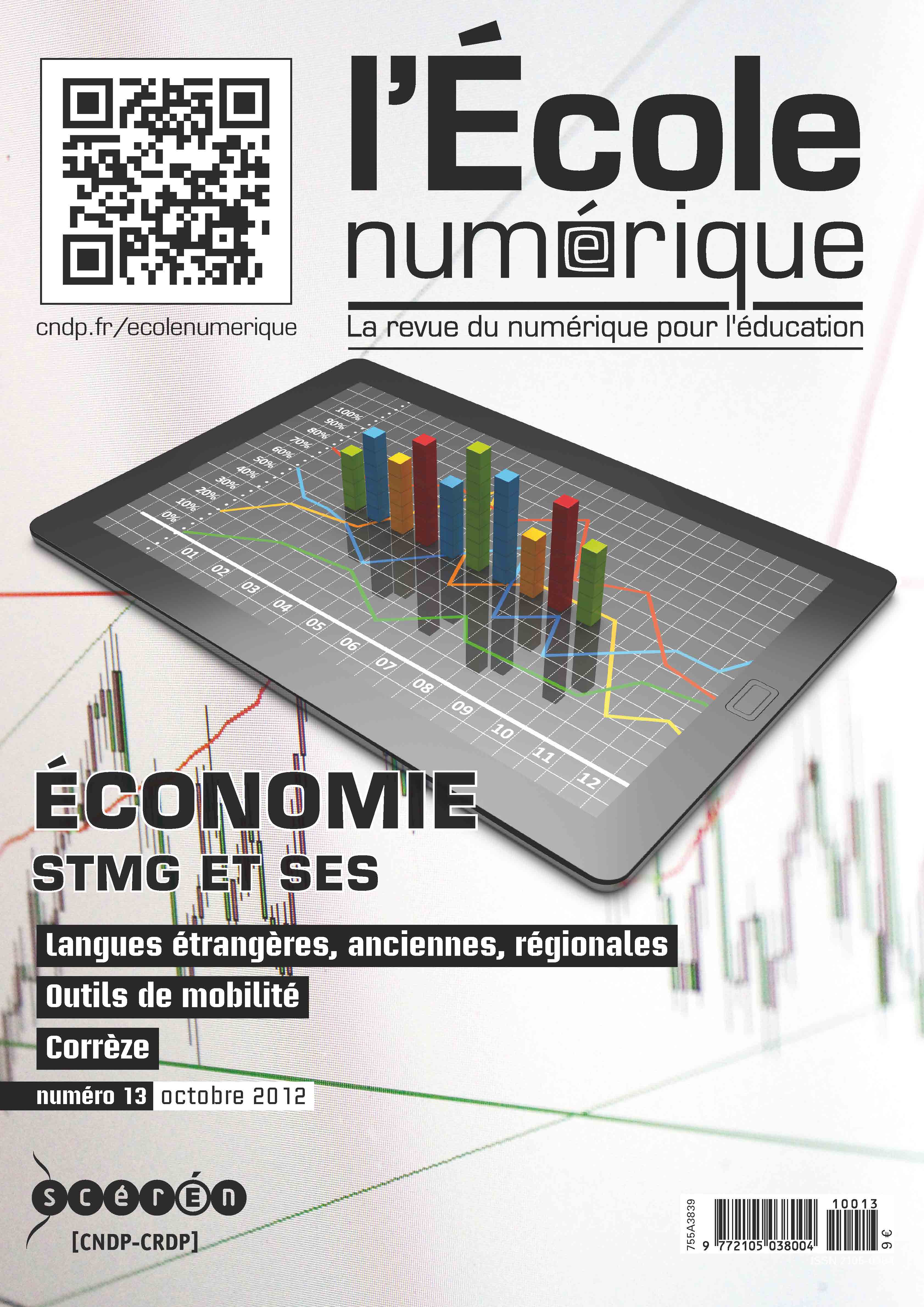 L'école numérique, n° 13, octobre 2012