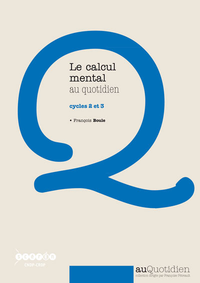 Le calcul mental au quotidien