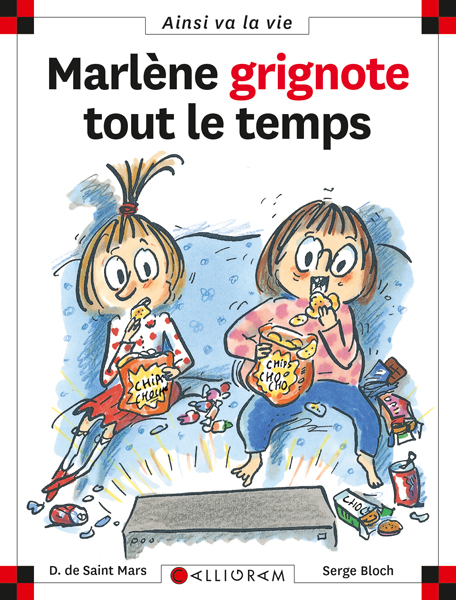 Marlène grignote tout le temps