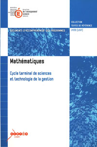 Mathématiques cycle terminal de sciences et technologie de la gestion