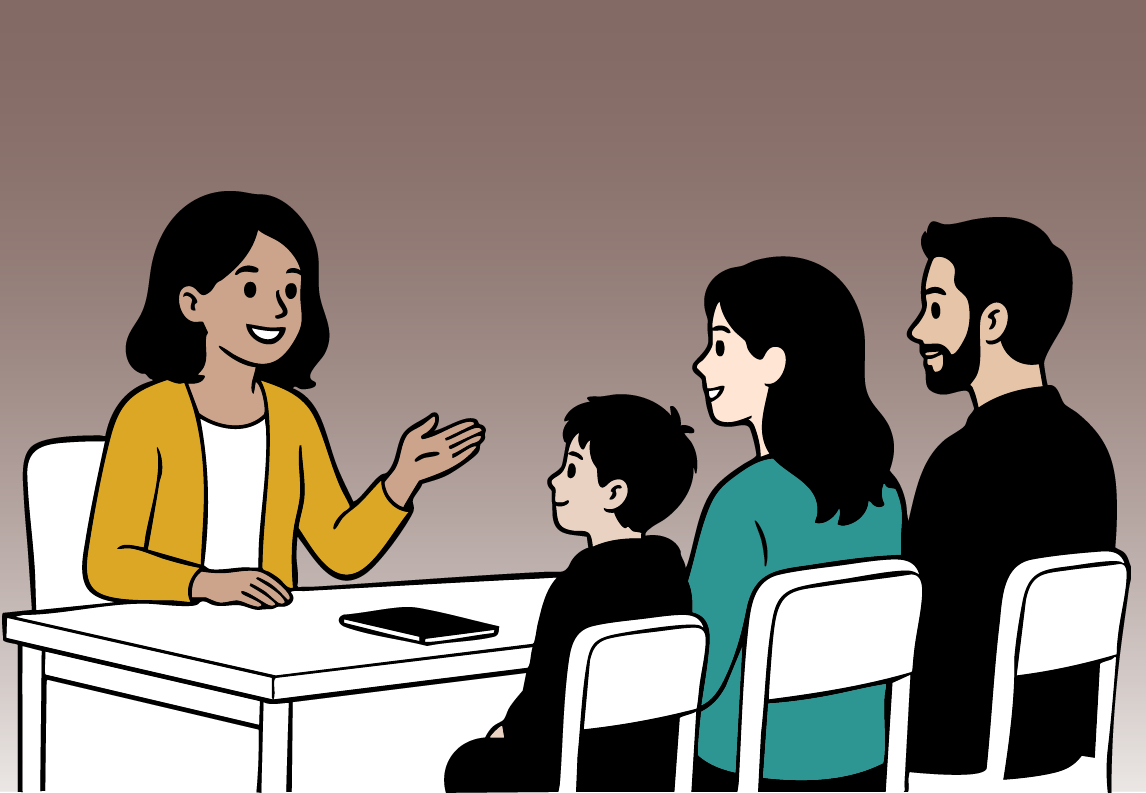 Liens avec les familles