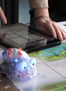 Blue-bot : usage pédagogique d'un robot