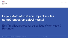 Le jeu Mathador et son impact sur les compétences en calcul mental