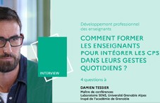 Comment former les enseignants pour intégrer les CPS dans leurs gestes quotidiens ?