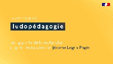 Le concept de ludopédagogie