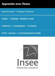Apprendre avec l'Insee