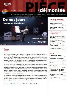 Pièce (dé)montée : De nos jours (Notes on the circus)