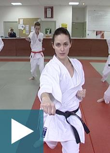 Nadia Dumont, professeur de karaté