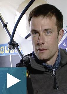 Eric Flageul, moniteur de planche à voile