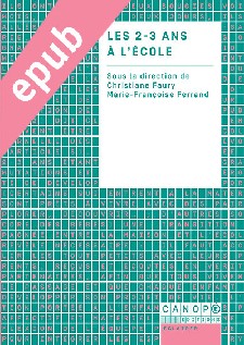 Les 2-3 ans à l'école