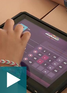 Un jeu sur tablette pour travailler le calcul mental
