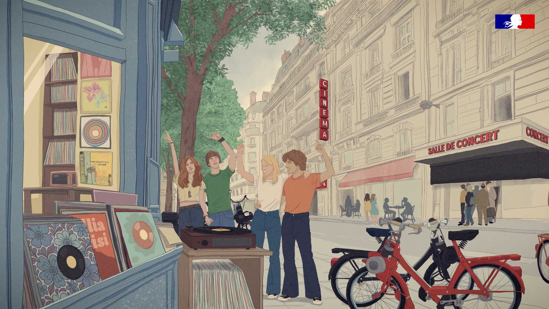 1974, la majorité à 18 ans en France